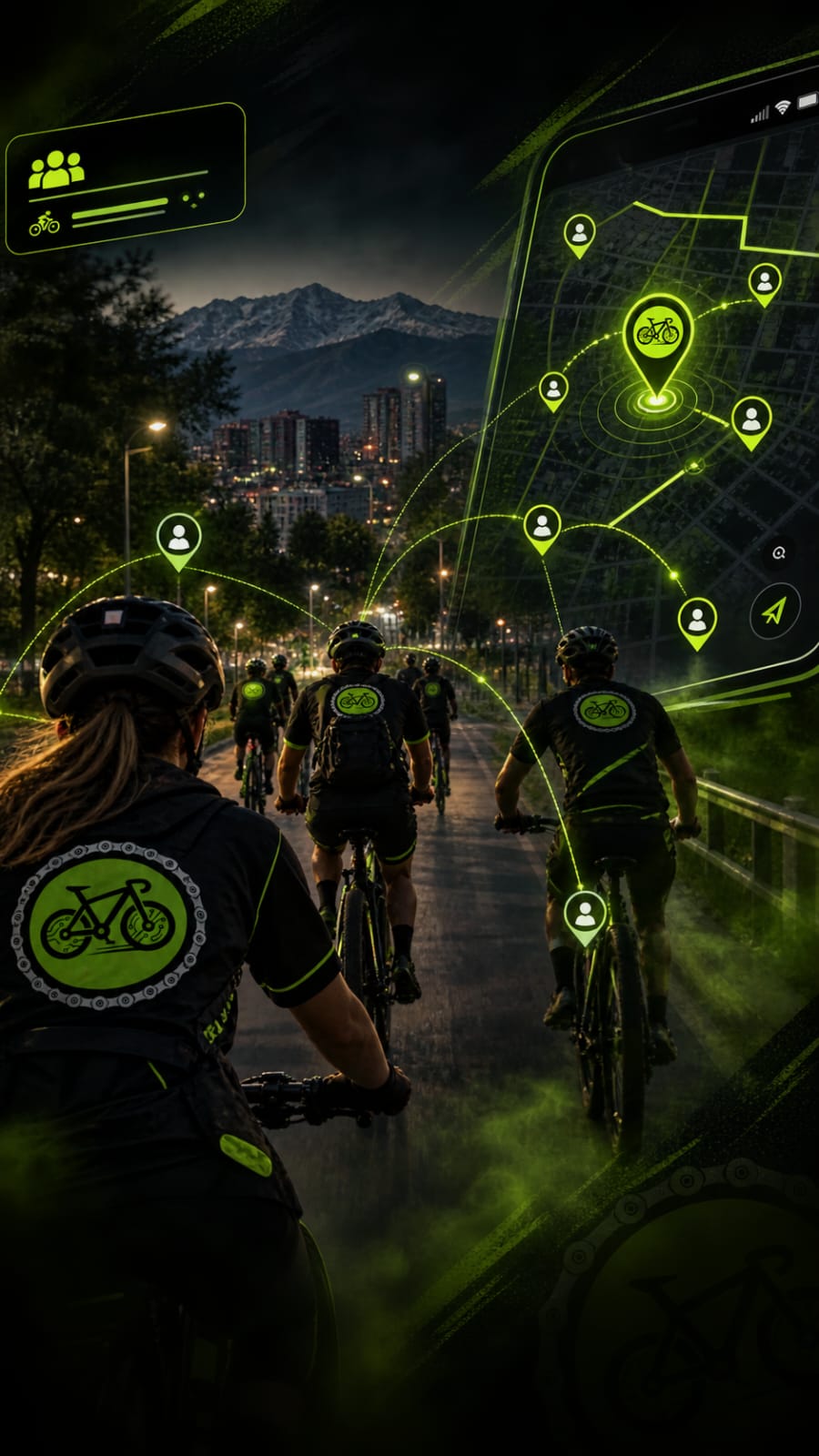 Ciclistas conectando la ciudad